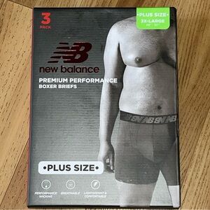 New Balance Plus Size Boxer Briefs - 3 Pack